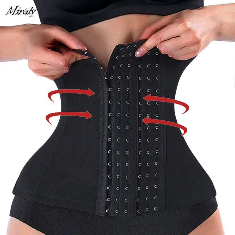 Ceinture amincissante pour la taille, gaine de maintien pour femmes, contrôle du ventre, ceinture de compression des graisses, corset ferme