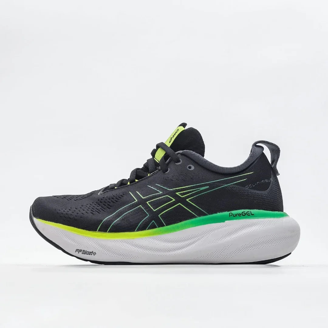 ASICS-Chaussures de course Nimbus 25 pour hommes, baskets de sport unisexes à coussin, originales