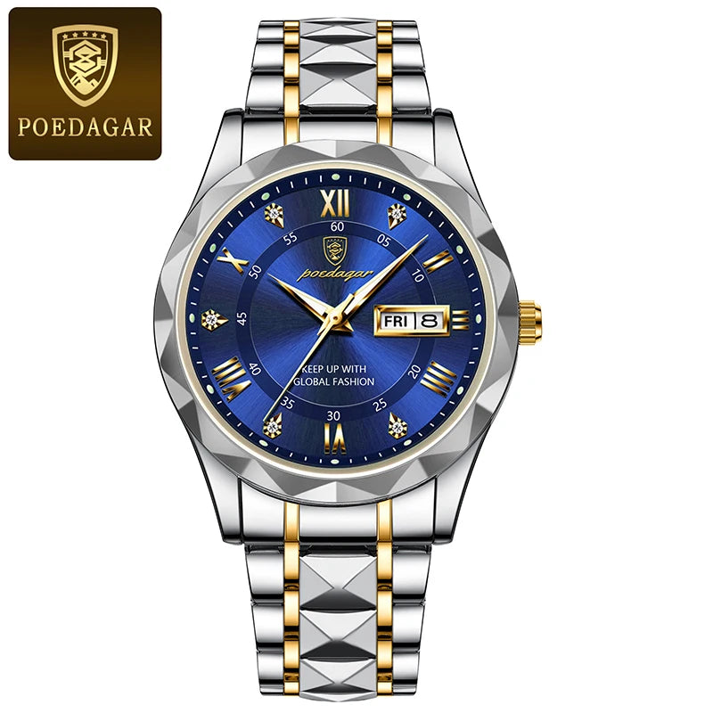 Luxury Stainless Steel Watch