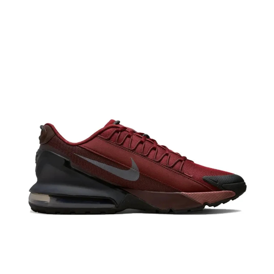 Nike-Air Max Pulse Men's Running Shoes, Casual, Comfortable, Shock Absorbing Sneakers, White and Black Colors, New Collection