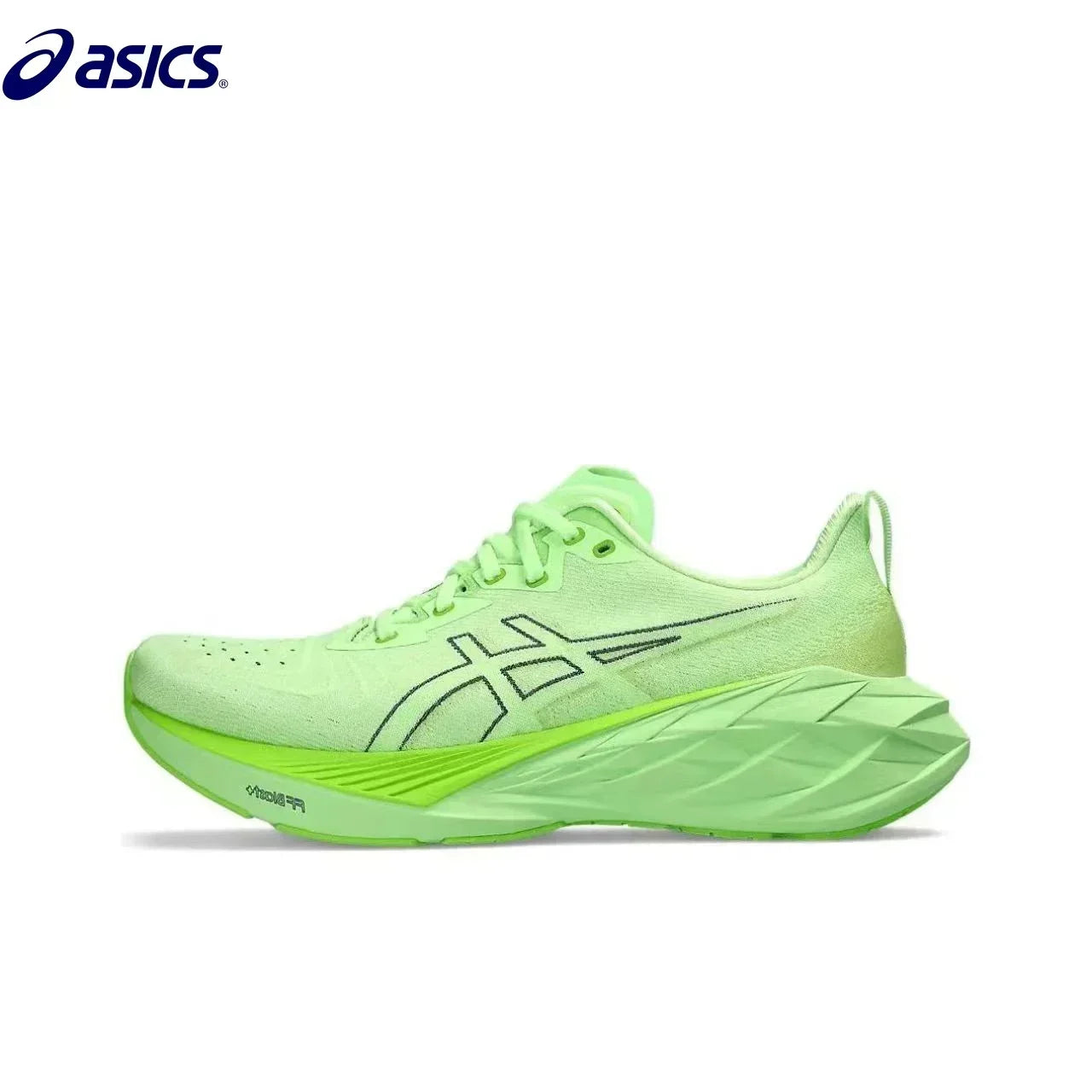 ASICS-Chaussures de course respirantes Novablast 4, baskets basses pour hommes et femmes