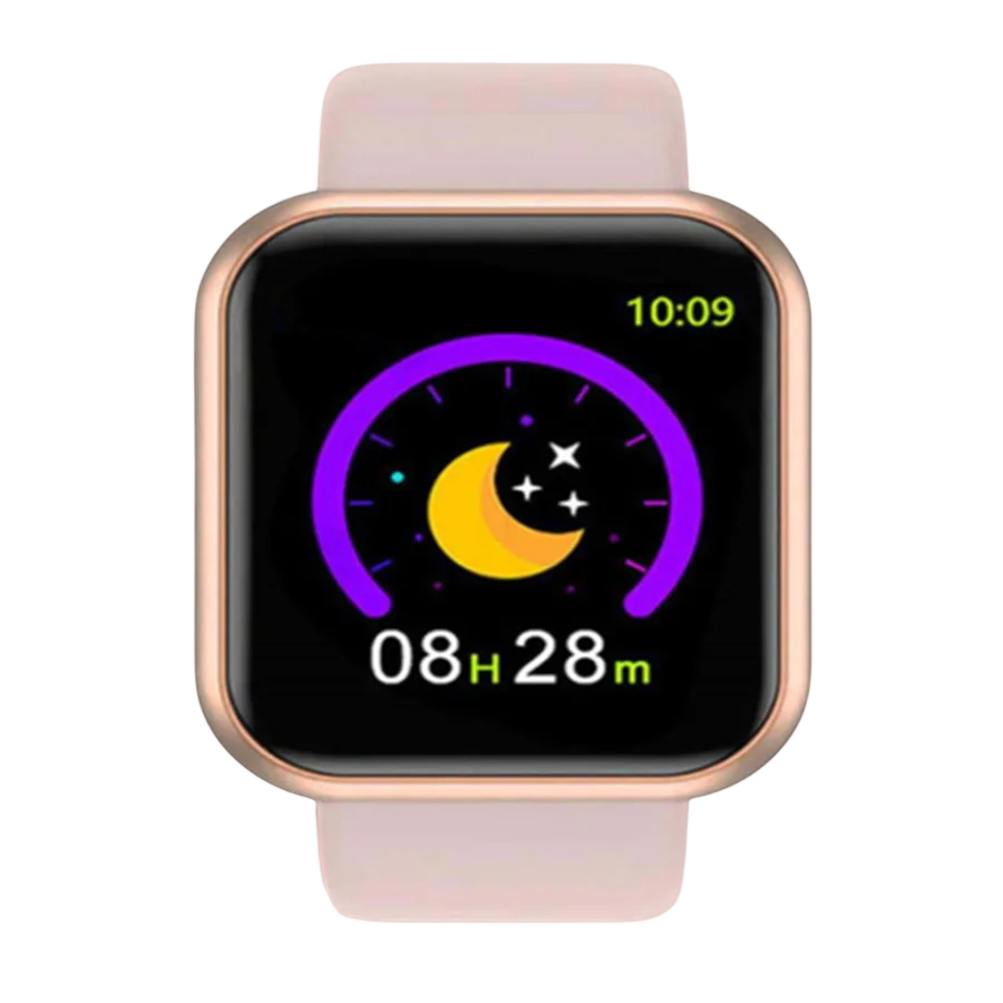 Smart Watch for Men Women Sports Mode Music Control Calorie Distance Fitness Smart Bracelet Message Reminder Smart Wristband Android IOS