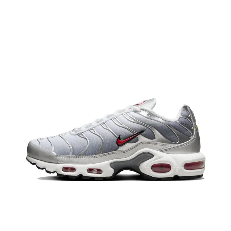 Nike-Air Max Plus TN Chaussures de Course pour Homme et Femme, Confortables, Respirantes, Antidérapantes, Coussin d'Air Durable, Noir