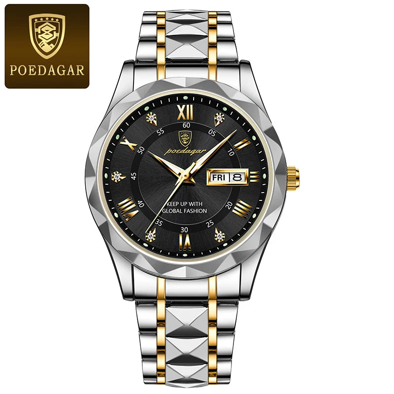 Luxury Stainless Steel Watch