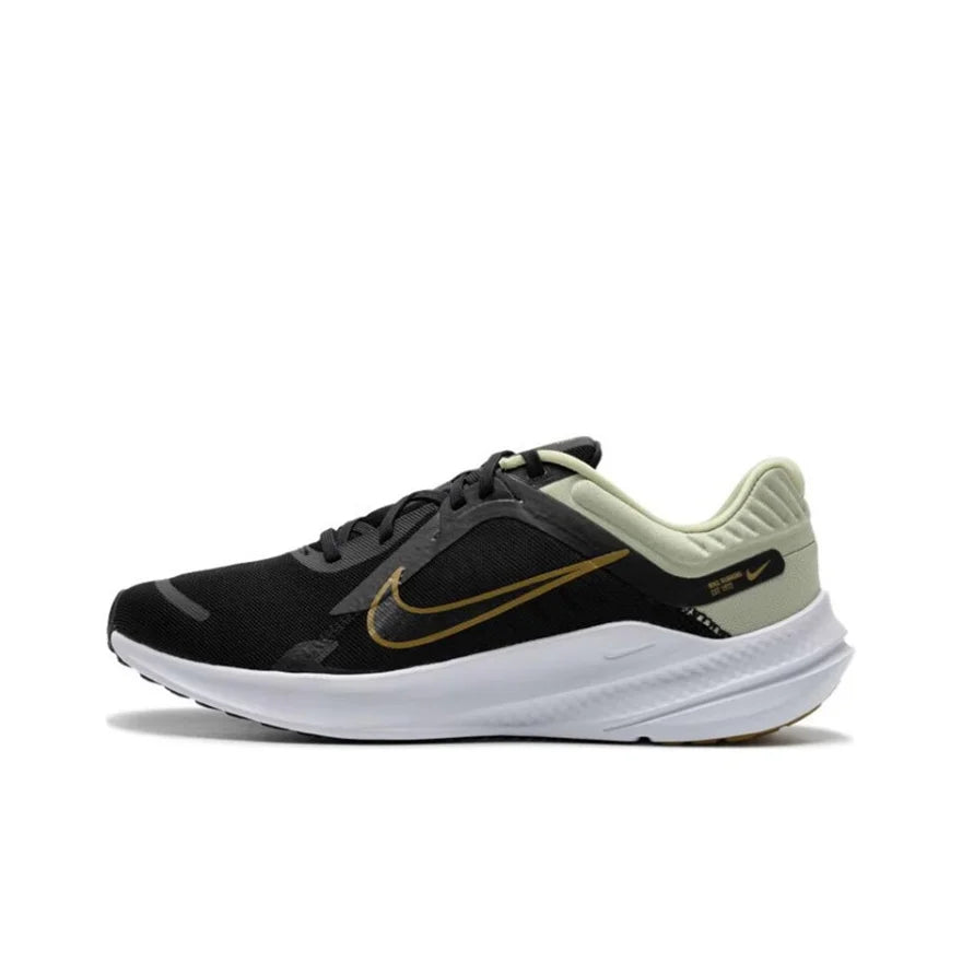 Nike Quest 5 Fresh Light Speed ​​Low Top Men's Running Shoes, Black