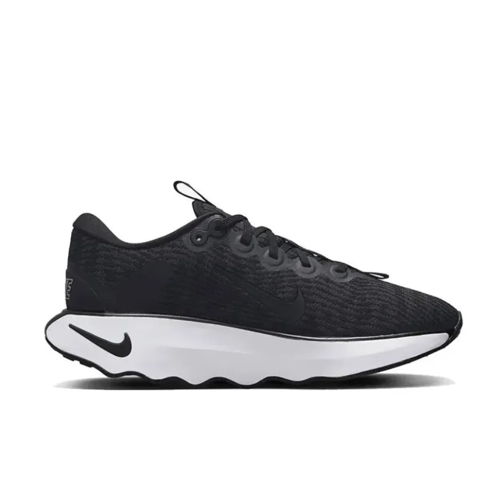 Nike-Casual Running Shoes, Low-Top Sneakers, Comfortable, Coordinating, Black, Original, Motiva