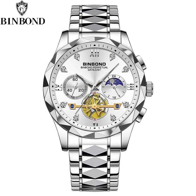 Classic Diamond Dial Watch