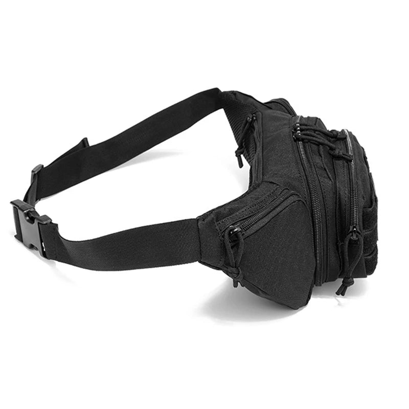 DulWaist Military Fanny Pack, Sling Bag, Outdoor Chest Assault Pack, Concealed Carry Holster