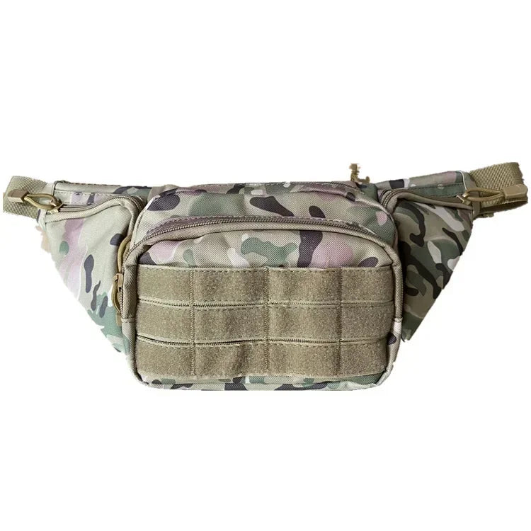 Men Motorcycle Nylon Waist Bag Fanny Pack Belt Sports Climbing Camping Male Tool Chest Hip Bum Bag