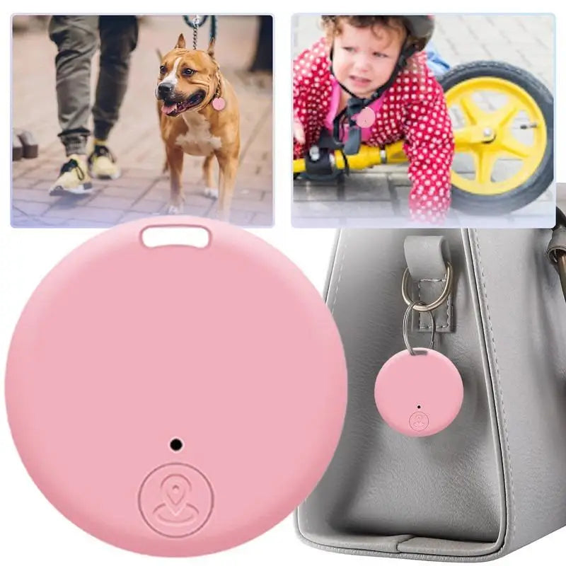 Mini localisateur GPS anti-perte, alarme, porte-clés de portefeuille, étiquette intelligente, compatible Bluetooth, porte-clés ongleur, chien, animal de compagnie, traqueur d'enfant, recherche de clé