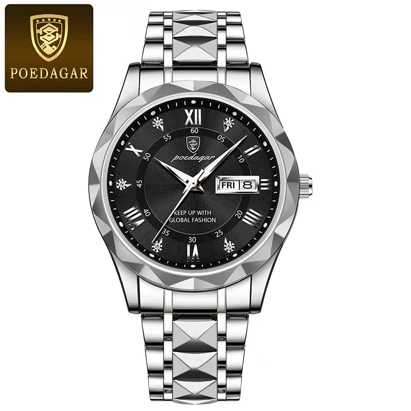 Luxury Stainless Steel Watch