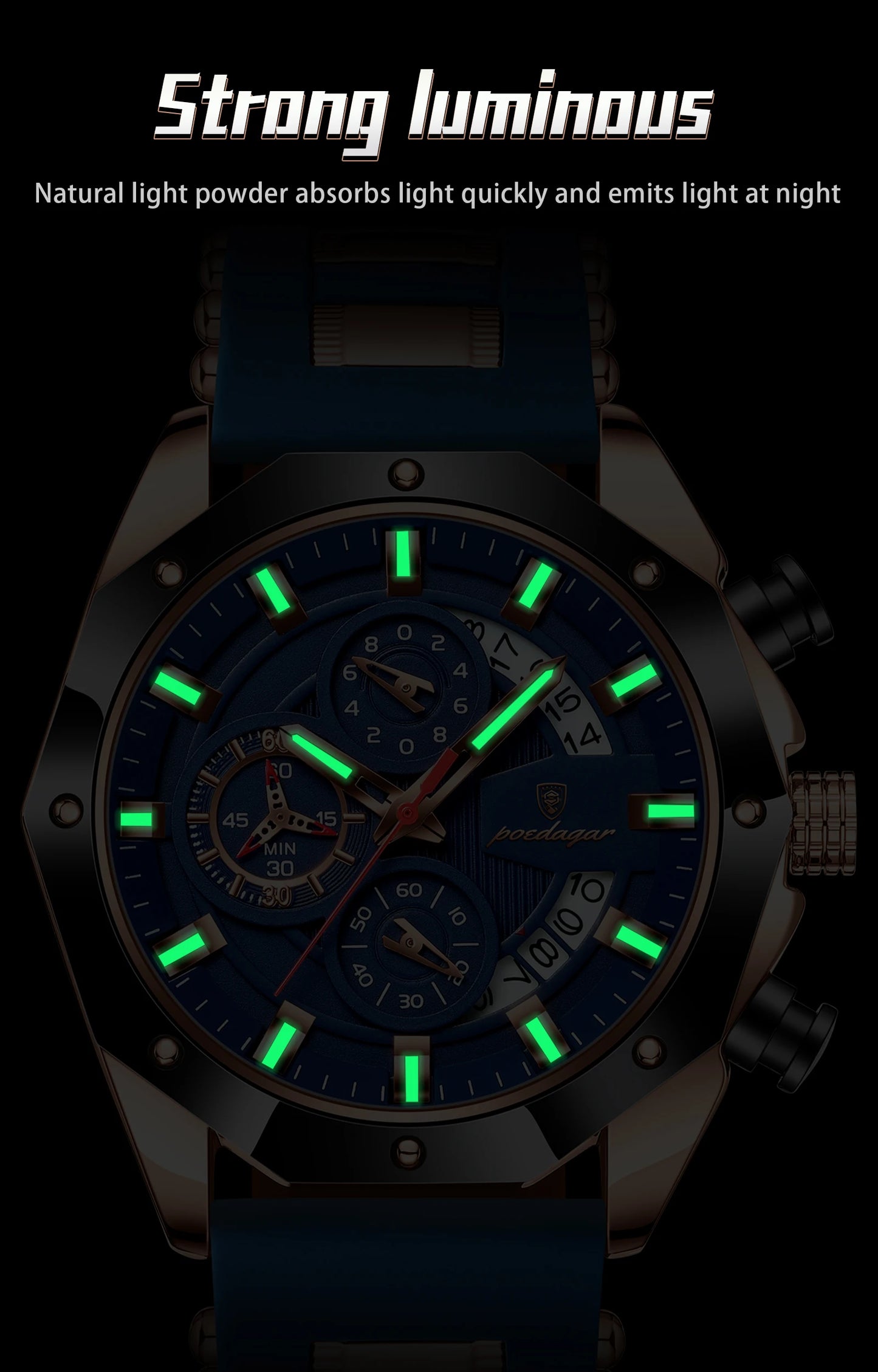 Luxury military wristwatch