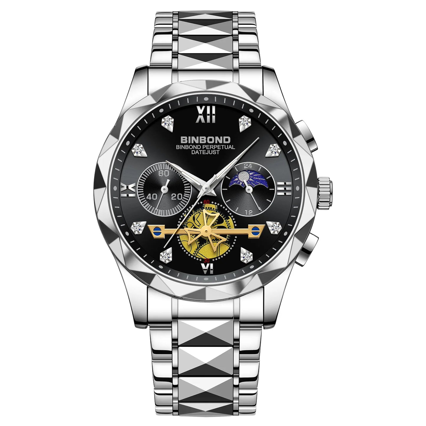 Luxury Stainless Steel Watch