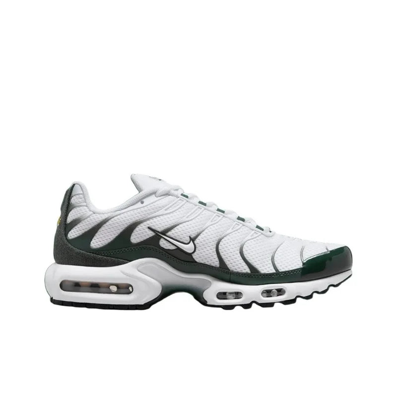 Nike-Air Max Plus TN Chaussures de Course pour Homme et Femme, Confortables, Respirantes, Antidérapantes, Coussin d'Air Durable, Noir