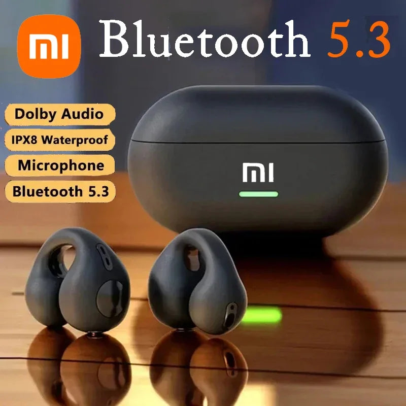 Casque Bluetooth 5.3 à conduction osseuse Xiaomi Original T75, écouteurs sans fil de sport, qualité sonore HiFi, étanche, TWS