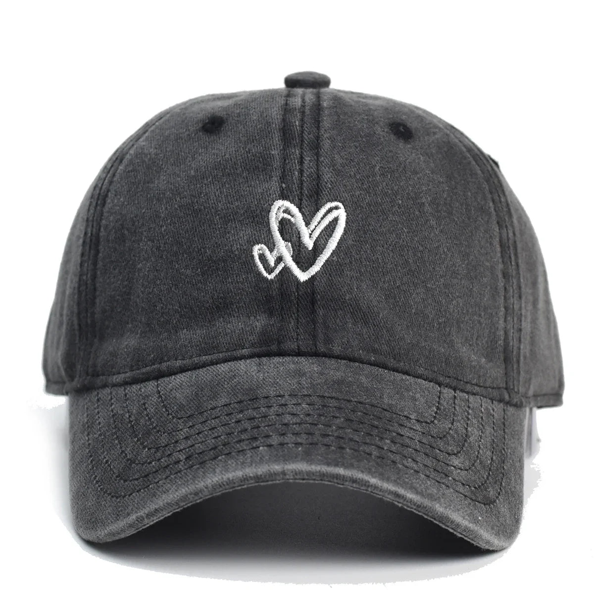 Unisex Baseball Caps for Men Women, Love Cushions Embroidered Peaked Hats, New Designer