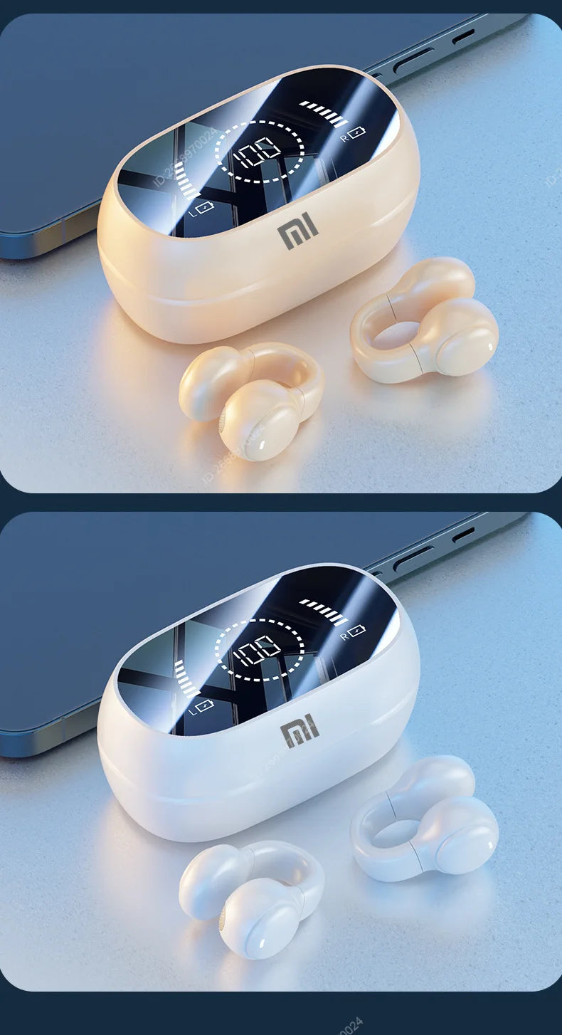 XIAOMI M47 Wireless Bluetooth Headphones Noise Reduction Bone Conduction Sports Earphones with Microphone Free