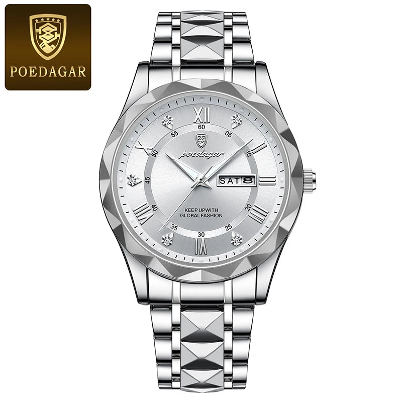 Luxury Stainless Steel Watch