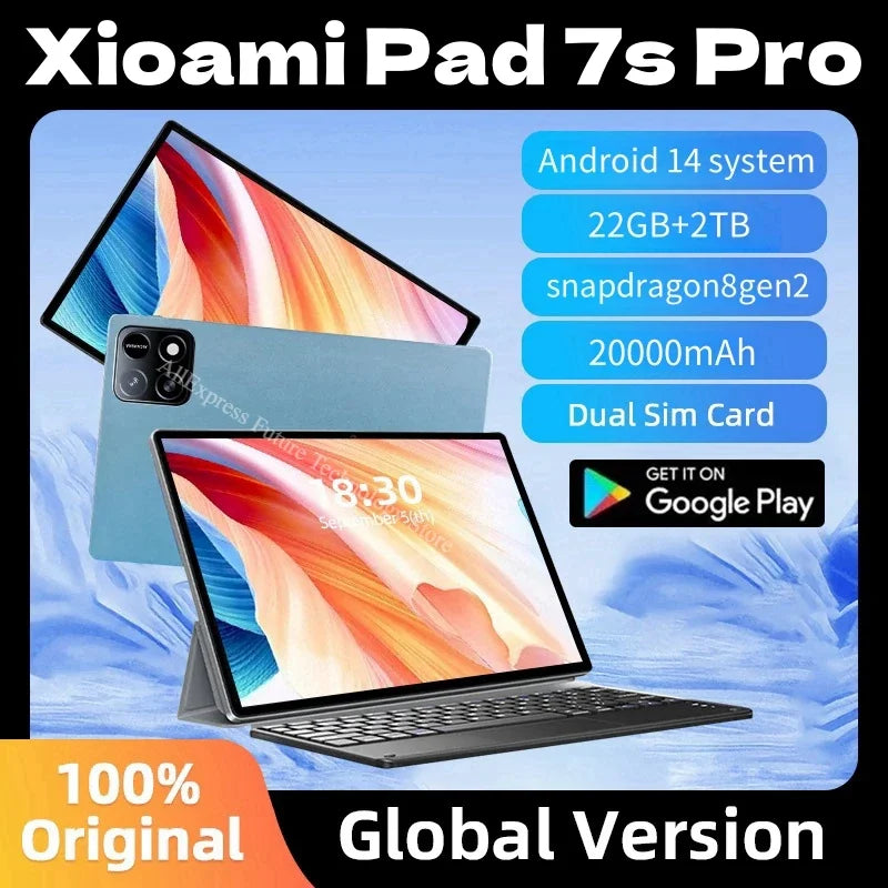 Original 2025 Global Edition Pad 7S Pro Tablet PC 