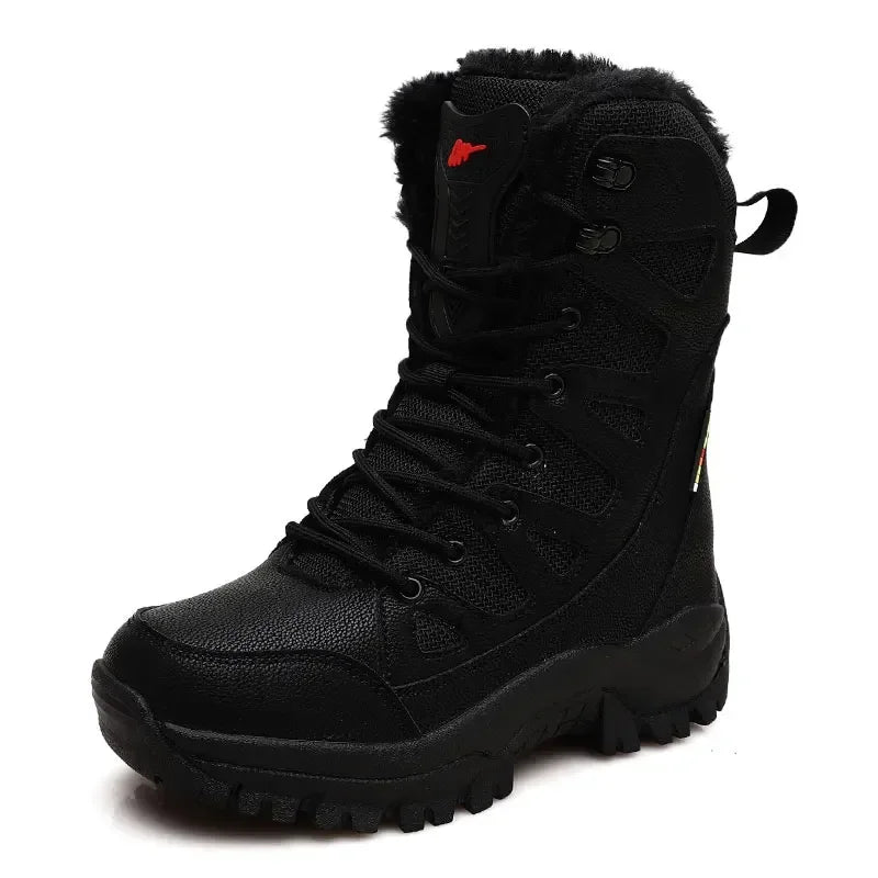 Bottes Tactiques style militaire pour Hommes, bottes de Moto, Noires LA TendanceStore multi service