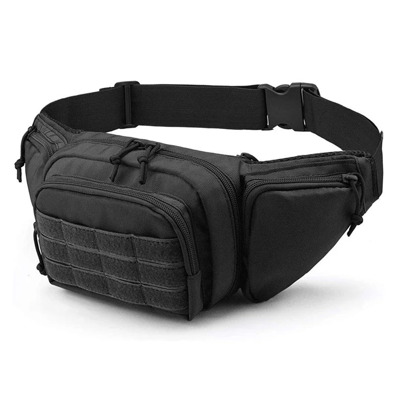 DulWaist Military Fanny Pack, Sling Bag, Outdoor Chest Assault Pack, Concealed Carry Holster