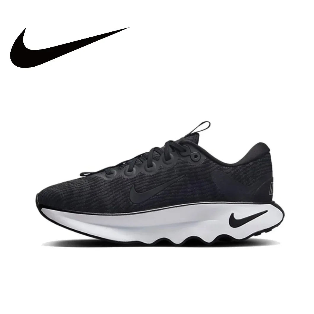 Nike-Baskets Motiva Low pour hommes et femmes, chaussures d'été légères, chaussures décontractées rembourrées, confortables et portables, blanc et jaune