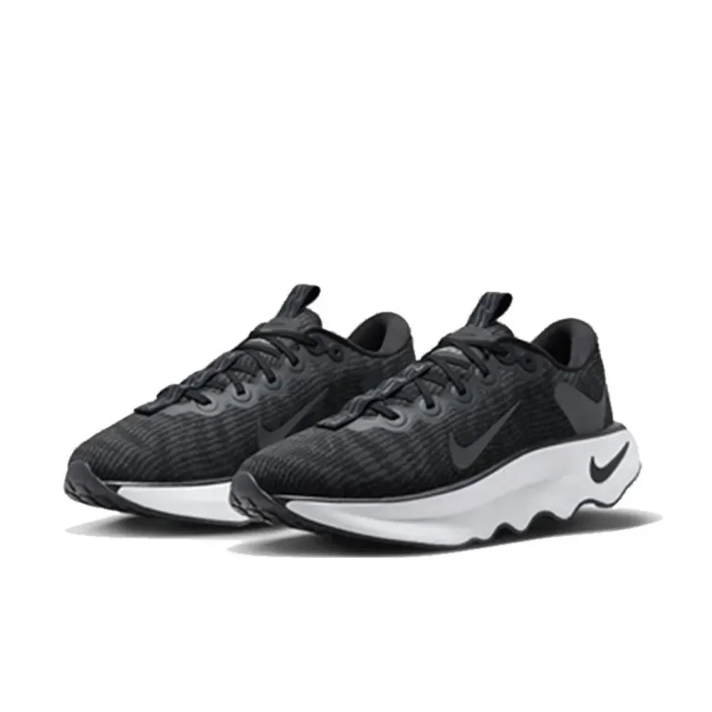 Nike-Casual Running Shoes, Low-Top Sneakers, Comfortable, Coordinating, Black, Original, Motiva