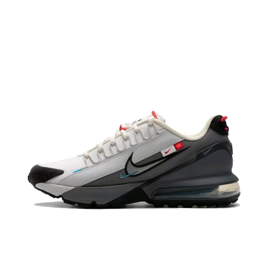 Nike-Air Max Pulse Men's Running Shoes, Casual, Comfortable, Shock Absorbing Sneakers, White and Black Colors, New Collection