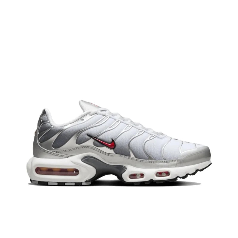 Nike-Air Max Plus TN Chaussures de Course pour Homme et Femme, Confortables, Respirantes, Antidérapantes, Coussin d'Air Durable, Noir