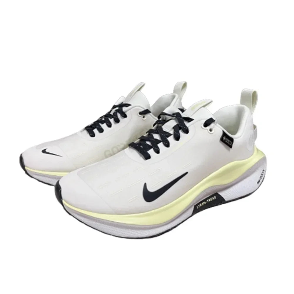 NIKE-Chaussures de course React Extron Run, Fly107 4 Gore-Tex, pour homme et femme, souliers de course basses, couleur blanche et jaune, nouvelle collection