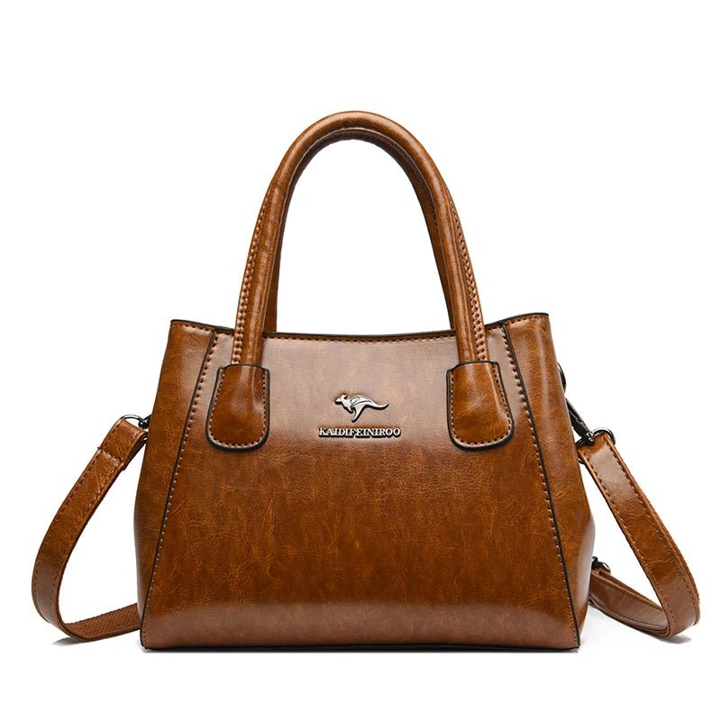 Sac à Main de Luxe en Cuir Souple pour Femme, Sacoche de Styliste à 3 Couches, de Grande Capacité LA TendanceStore multi service