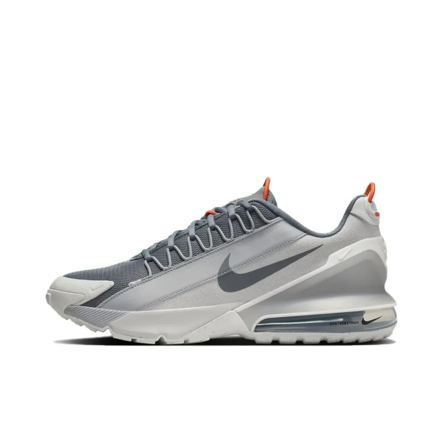 Nike-Air Max Pulse Men's Running Shoes, Casual, Comfortable, Shock Absorbing Sneakers, White and Black Colors, New Collection