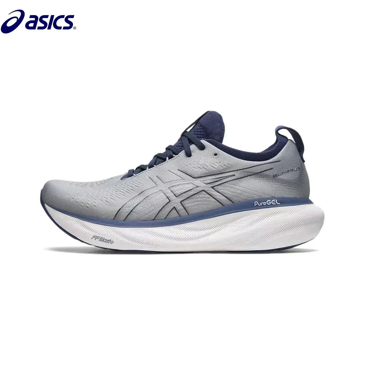 ASICS-Chaussures de course Nimbus 25 pour hommes, baskets de sport unisexes à coussin, originales