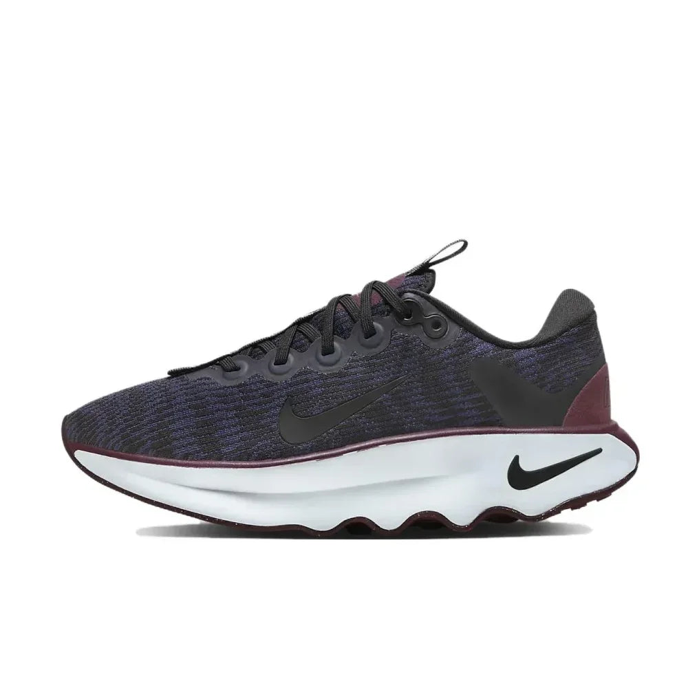 Nike-Casual Running Shoes, Low-Top Sneakers, Comfortable, Coordinating, Black, Original, Motiva