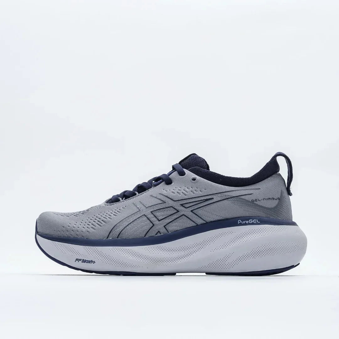 ASICS-Chaussures de course Nimbus 25 pour hommes, baskets de sport unisexes à coussin, originales