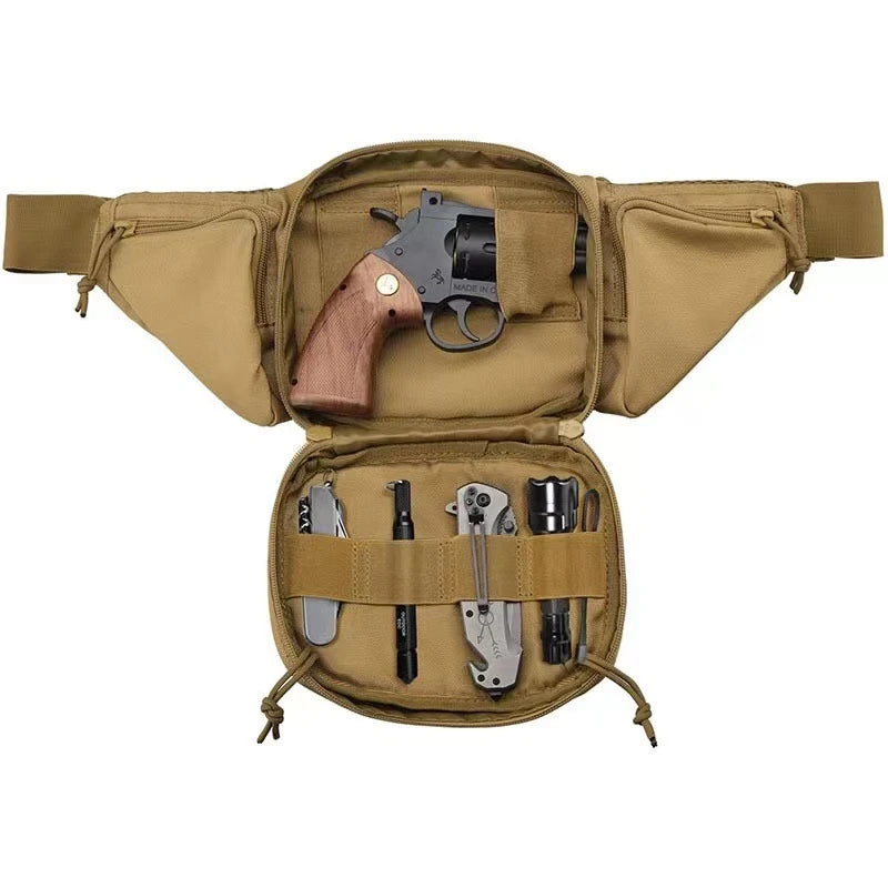 Multifunctional Waist Holster for odorDulgun, Molle System, Waist Bag, Outdoor Hiking, Climbing Tool Bag