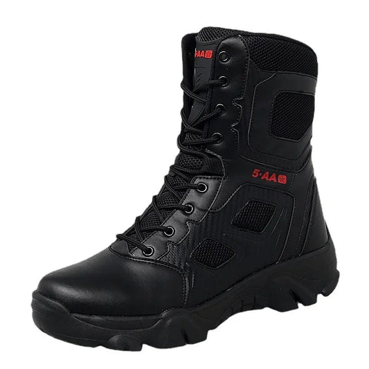 Bottes Tactiques style militaire pour Hommes, bottes de Moto, Noires LA TendanceStore multi service