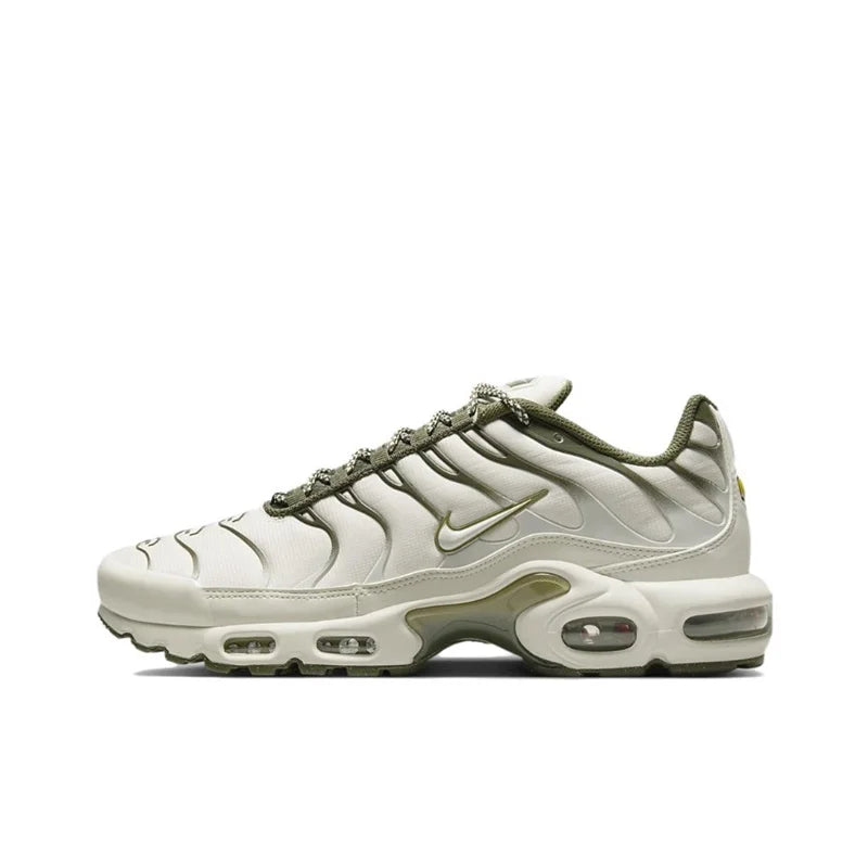 Nike-Air Max Plus TN Chaussures de Course pour Homme et Femme, Confortables, Respirantes, Antidérapantes, Coussin d'Air Durable, Noir