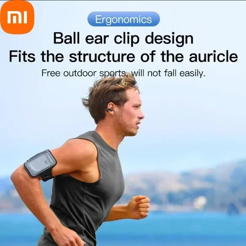 Xiaomi T7500 Bluetooth Headphones Bone Conduction Wireless HiFi Stereo Sports Waterproof Earphones with Microphone for Gaming Music