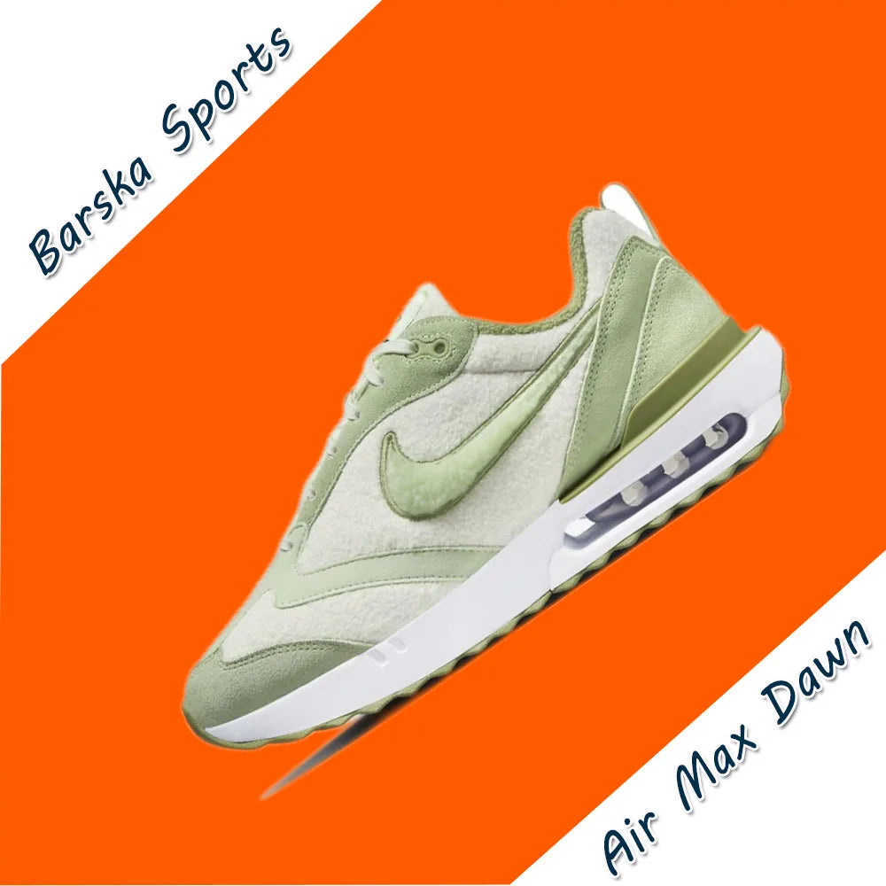 Nike-Baskets Air Max Foster basses pour hommes et femmes, chaussures de course rétro classiques, anti-baume et résistance à l'usure, vert clair