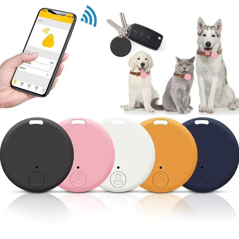 Mini localisateur GPS anti-perte, alarme, porte-clés de portefeuille, étiquette intelligente, compatible Bluetooth, porte-clés ongleur, chien, animal de compagnie, traqueur d'enfant, recherche de clé