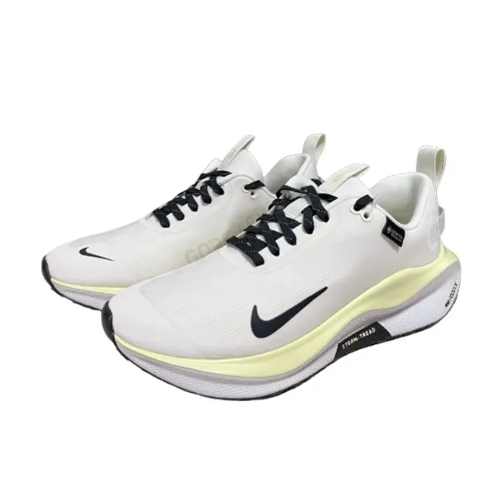 NIKE-Chaussures de course React Extron Run, Fly107 4 Gore-Tex, pour homme et femme, souliers de course basses, couleur blanche et jaune, nouvelle collection