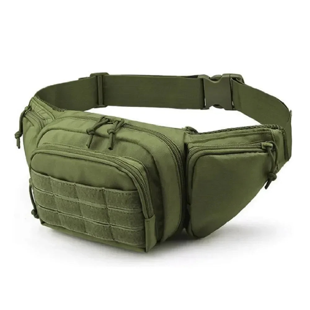 Men Motorcycle Nylon Waist Bag Fanny Pack Belt Sports Climbing Camping Male Tool Chest Hip Bum Bag