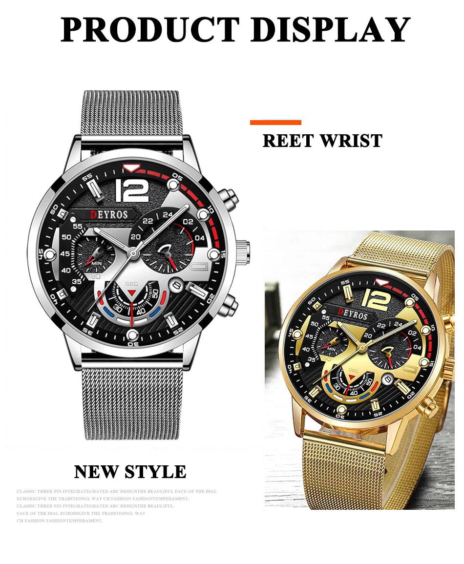 Fashionable Men's Business Watches