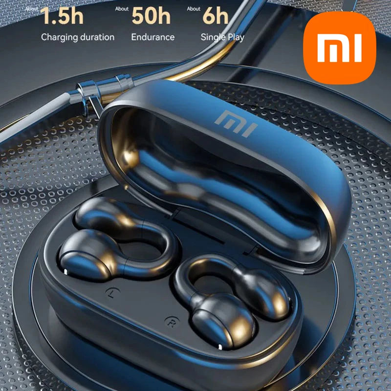 XIAOMI M47 Wireless Bluetooth Headphones Noise Reduction Bone Conduction Sports Earphones with Microphone Free