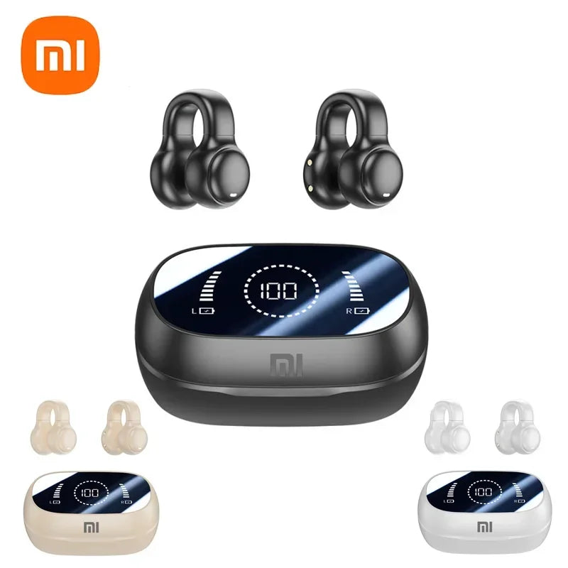 XIAOMI M47 Wireless Bluetooth Headphones Noise Reduction Bone Conduction Sports Earphones with Microphone Free