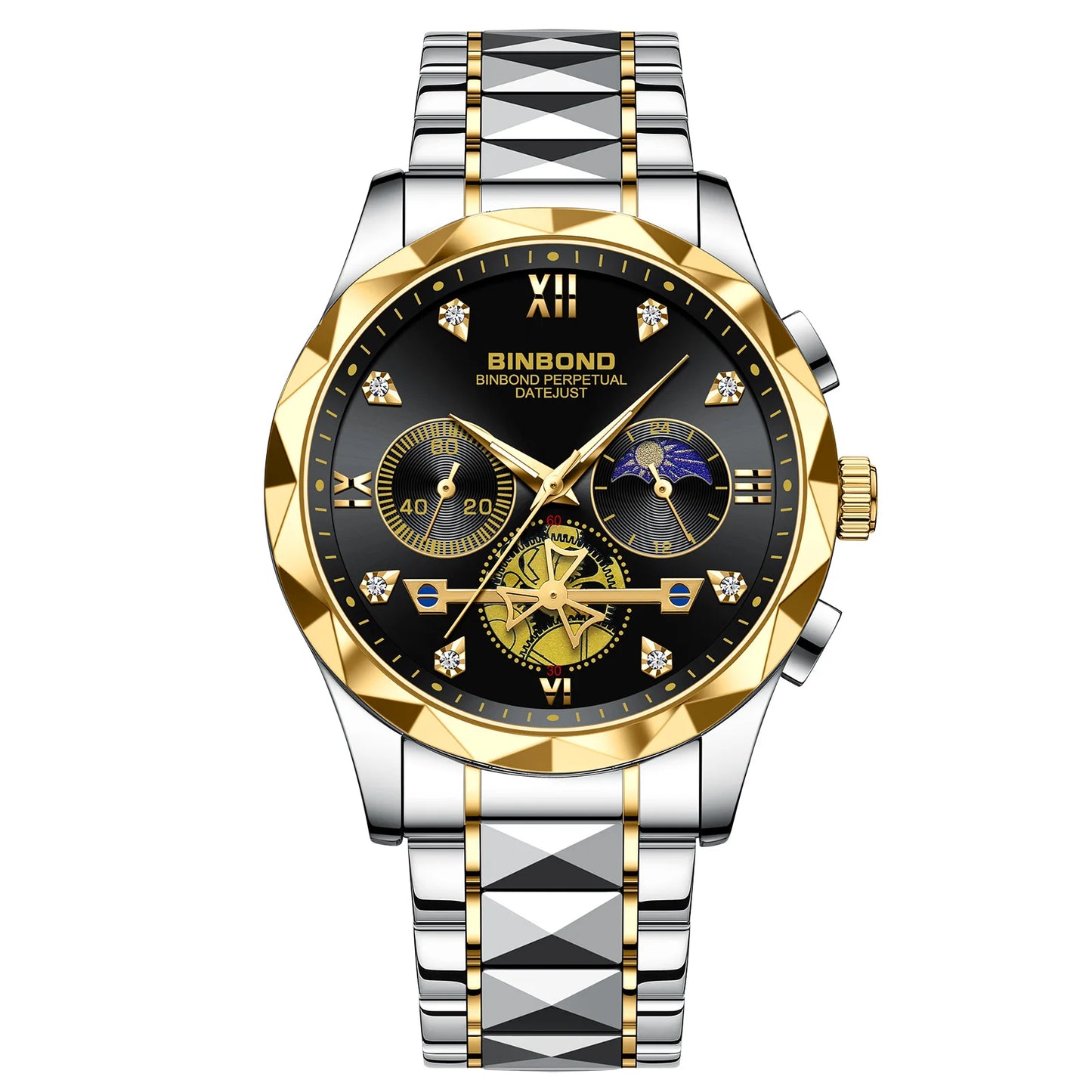 Luxury Stainless Steel Watch