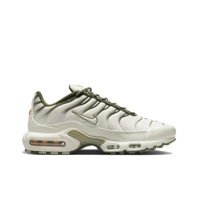 Nike-Air Max Plus TN Chaussures de Course pour Homme et Femme, Confortables, Respirantes, Antidérapantes, Coussin d'Air Durable, Noir