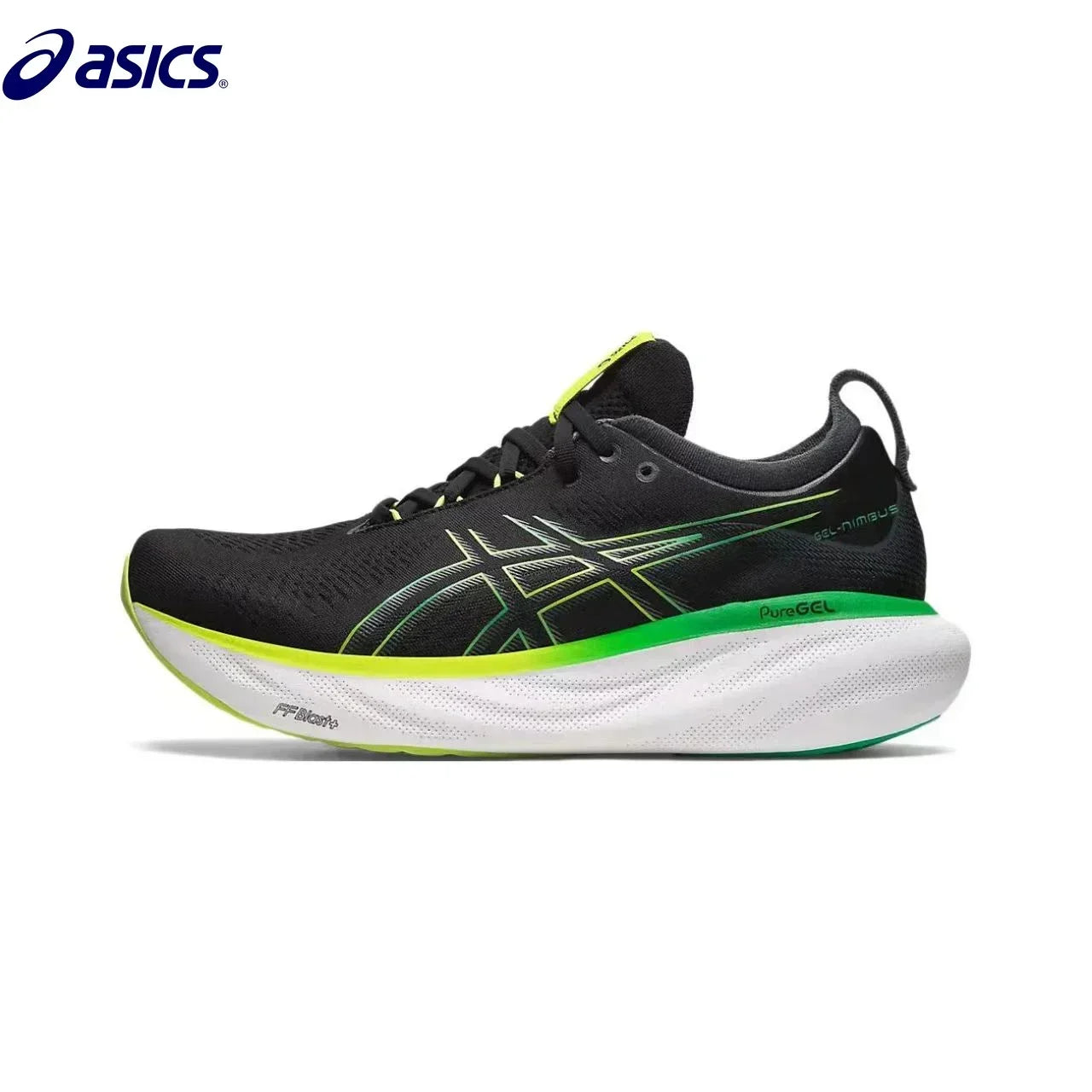 ASICS-Chaussures de course Nimbus 25 pour hommes, baskets de sport unisexes à coussin, originales