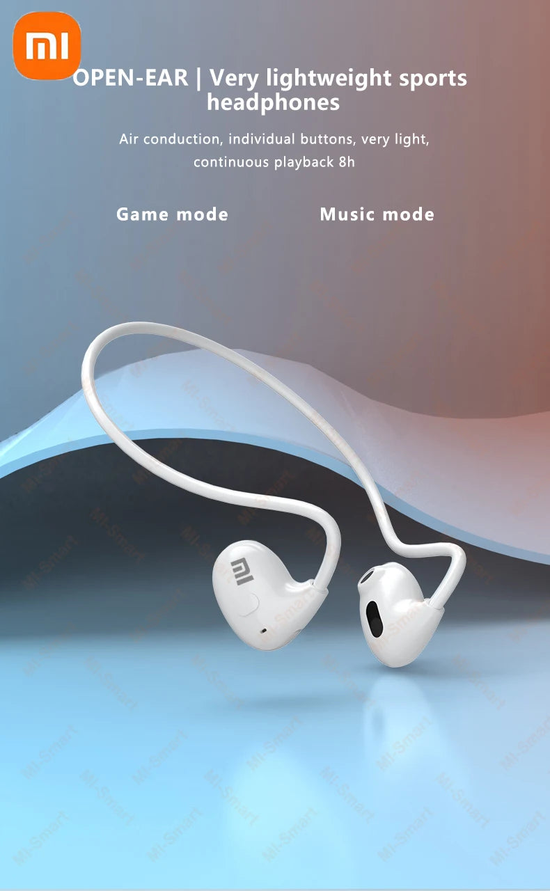 Xiaomi-Wireless Bluetooth 5.3 Headset Sophia Conduction Waterproof Headphone Stereo Sports Earphones Earbuds with Mic